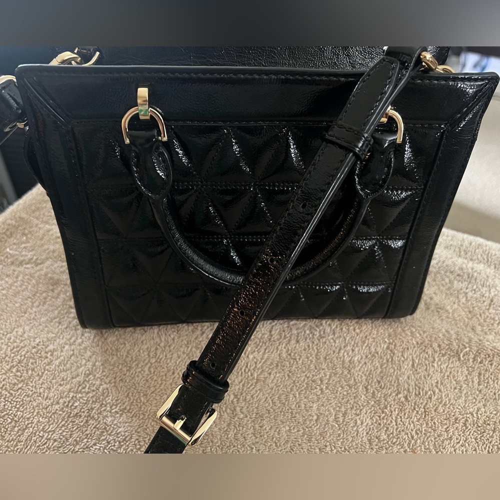 Michael Kors Vivianne Patent Leather
Quilted Cross Body - Picture 12 of 12